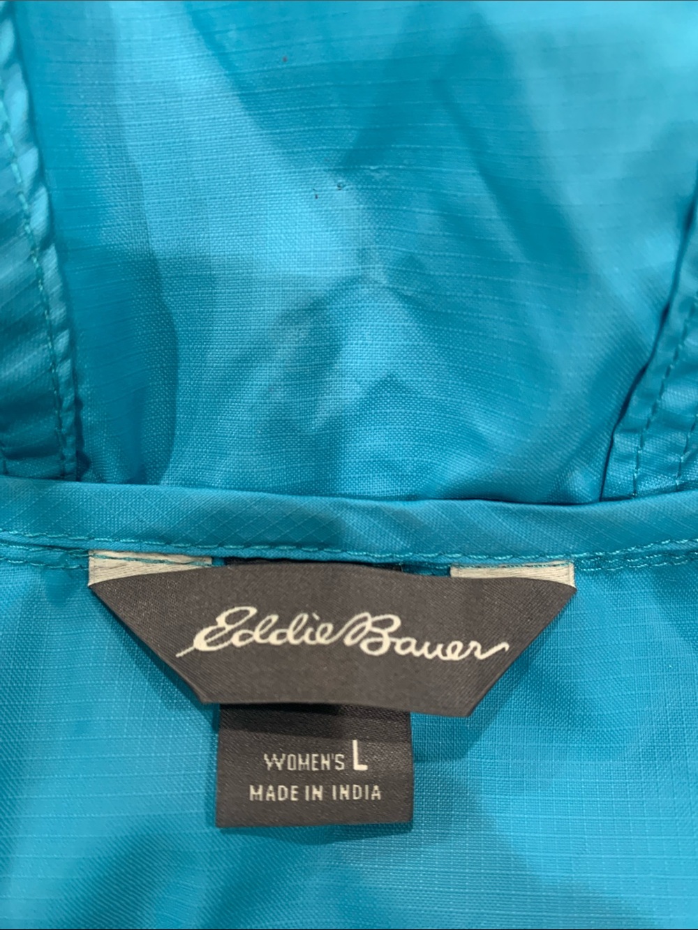 Eddie Bauer Women's Jacket Teal Blue size Large - Picture 3 of 5